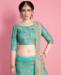 Picture of Sublime Turquoise Blue Lehenga Choli