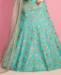 Picture of Sublime Turquoise Blue Lehenga Choli