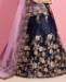 Picture of Sublime Navy Blue Lehenga Choli