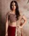 Picture of Sublime Maroon Lehenga Choli