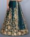 Picture of Good Looking Teal Blue Lehenga Choli