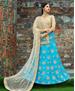 Picture of Graceful Turquoise Blue Lehenga Choli