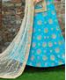 Picture of Graceful Turquoise Blue Lehenga Choli