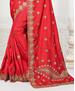 Picture of Fascinating Red Silk Saree