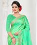 Picture of Pleasing Light Green Silk Saree