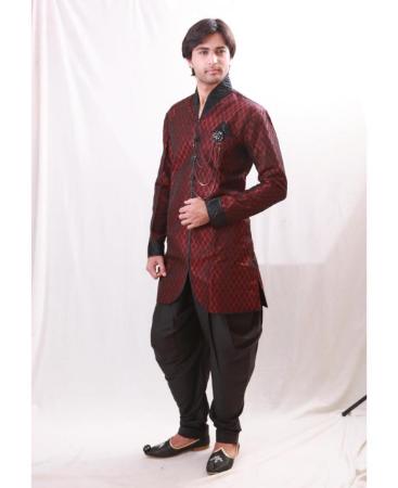 Picture of Marvelous Maroon Indo Western