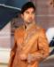 Picture of Fascinating Dark Orange Sherwani