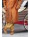 Picture of Fascinating Dark Orange Sherwani