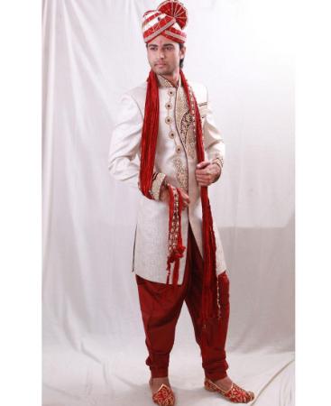 Picture of Sublime Off White Sherwani