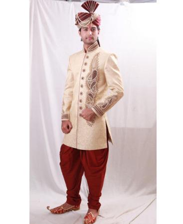 Picture of Superb Bing Beige Sherwani