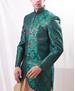 Picture of Exquisite Green With Gold Indo Western