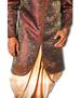 Picture of Fascinating Modern Maroon Sherwani