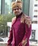 Picture of Classy Purple Sherwani