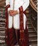 Picture of Classy White Sherwani