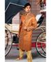 Picture of Fascinating Dark Orange Sherwani