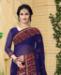 Picture of Exquisite Dark Blue Georgette Saree