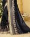 Picture of Graceful Black Georgette Saree