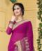 Picture of Appealing Magenta Pink Georgette Saree