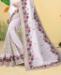 Picture of Classy White Georgette Saree