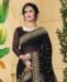 Picture of Sightly Black Georgette Saree