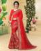 Picture of Delightful Red Georgette Saree