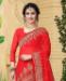 Picture of Delightful Red Georgette Saree