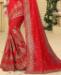 Picture of Delightful Red Georgette Saree