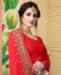 Picture of Delightful Red Georgette Saree