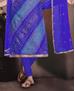 Picture of Charming Blue Straight Cut Salwar Kameez