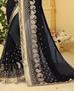 Picture of Graceful Black Georgette Saree