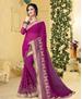 Picture of Appealing Magenta Pink Georgette Saree