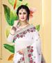 Picture of Classy White Georgette Saree