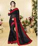 Picture of Delightful Black Georgette Saree