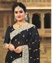 Picture of Marvelous Black Georgette Saree