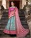 Picture of Beauteous Sky Blue Lehenga Choli