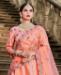 Picture of Beautiful Peach Lehenga Choli