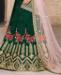 Picture of Excellent Dark Green Lehenga Choli