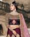 Picture of Statuesque Wine Lehenga Choli