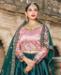 Picture of Charming Teal Green Lehenga Choli