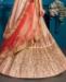 Picture of Well Formed Light Peach Lehenga Choli