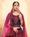 Picture of Fascinating Dark Blue Lehenga Choli