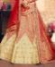 Picture of Alluring Cream Lehenga Choli