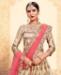 Picture of Magnificent Cream Lehenga Choli