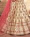 Picture of Magnificent Cream Lehenga Choli