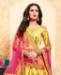 Picture of Delightful Yellow Lehenga Choli