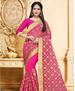 Picture of Admirable Rani Pink Georgette Saree