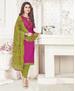 Picture of Exquisite Dark Pink Cotton Salwar Kameez