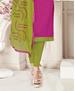 Picture of Exquisite Dark Pink Cotton Salwar Kameez