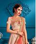 Picture of Well Formed Light Peach Lehenga Choli