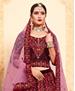 Picture of Nice Maroon Lehenga Choli